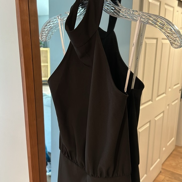 Lulu’s brand jumpsuit, black, halter, size small - Picture 2 of 6